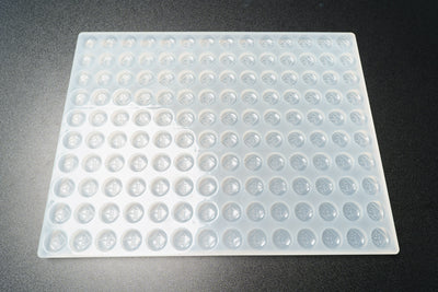 3mL Round Candy Depositor Mold - CO, FL, NM, OH THC Symbol - 140 Cavities - 23576