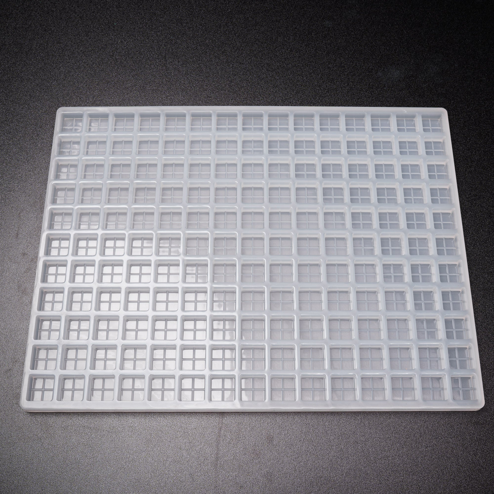 3.7mL Multidose Square Candy Depositor Mold - 165 Cavities - 23577