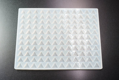 3.5mL Triangle Candy Depositor Mold - Nevada 10mg THC Symbol - 132 Cavities - 23664