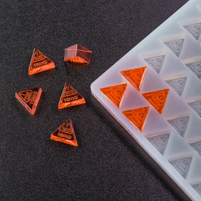 3.5mL Triangle Candy Depositor Mold - Nevada 10mg THC Symbol - 132 Cavities - 23664