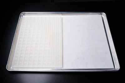 2.5mL Square Candy Depositor Mold - CO, FL, NM, OH THC Symbol - 170 Cavities - 23690