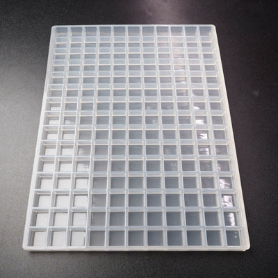 6.15mL Square Candy Depositor Mold - 165 Cavities - 23824