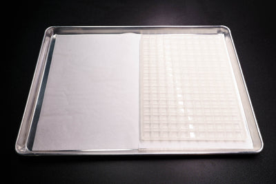 6.15mL Square Candy Depositor Mold - 165 Cavities - 23824