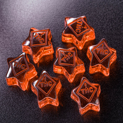 5mL Star Candy Depositor Mold - CO, FL, NM, OH THC Symbol - 143 Cavities - 23871