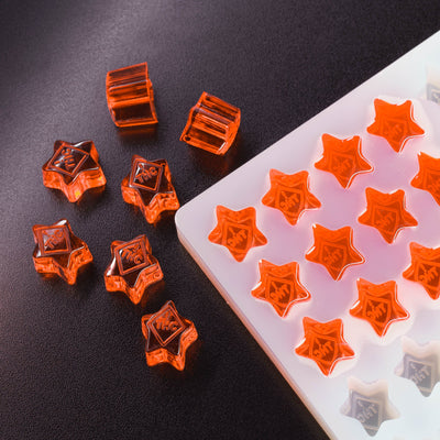 5mL Star Candy Depositor Mold - CO, FL, NM, OH THC Symbol - 143 Cavities - 23871