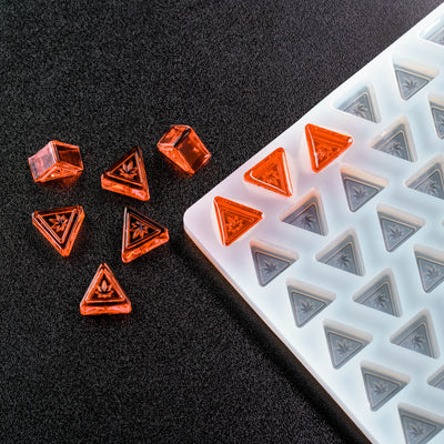 3mL Triangle Candy Depositor Mold - New Jersey THC Symbol - 176 Cavities - 23938