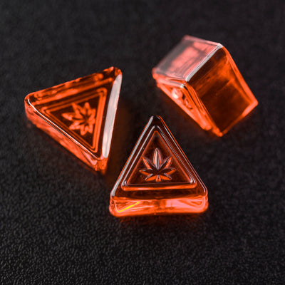 3mL Triangle Candy Depositor Mold - New Jersey THC Symbol - 176 Cavities - 23938