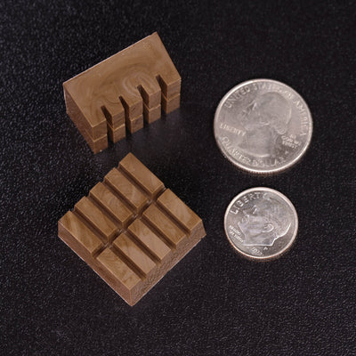 7.4mL Multidose™ Square Chocolate Mold - 40 Cavities - 23958