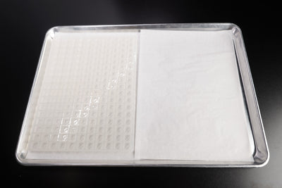 3mL Multidose™ Square Candy Depositor Mold - 187 Cavities - 24004