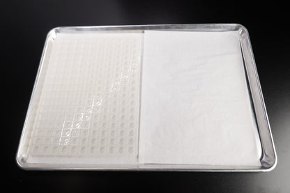 3mL Multidose Square Candy Depositor Mold - 187 Cavities - 24004