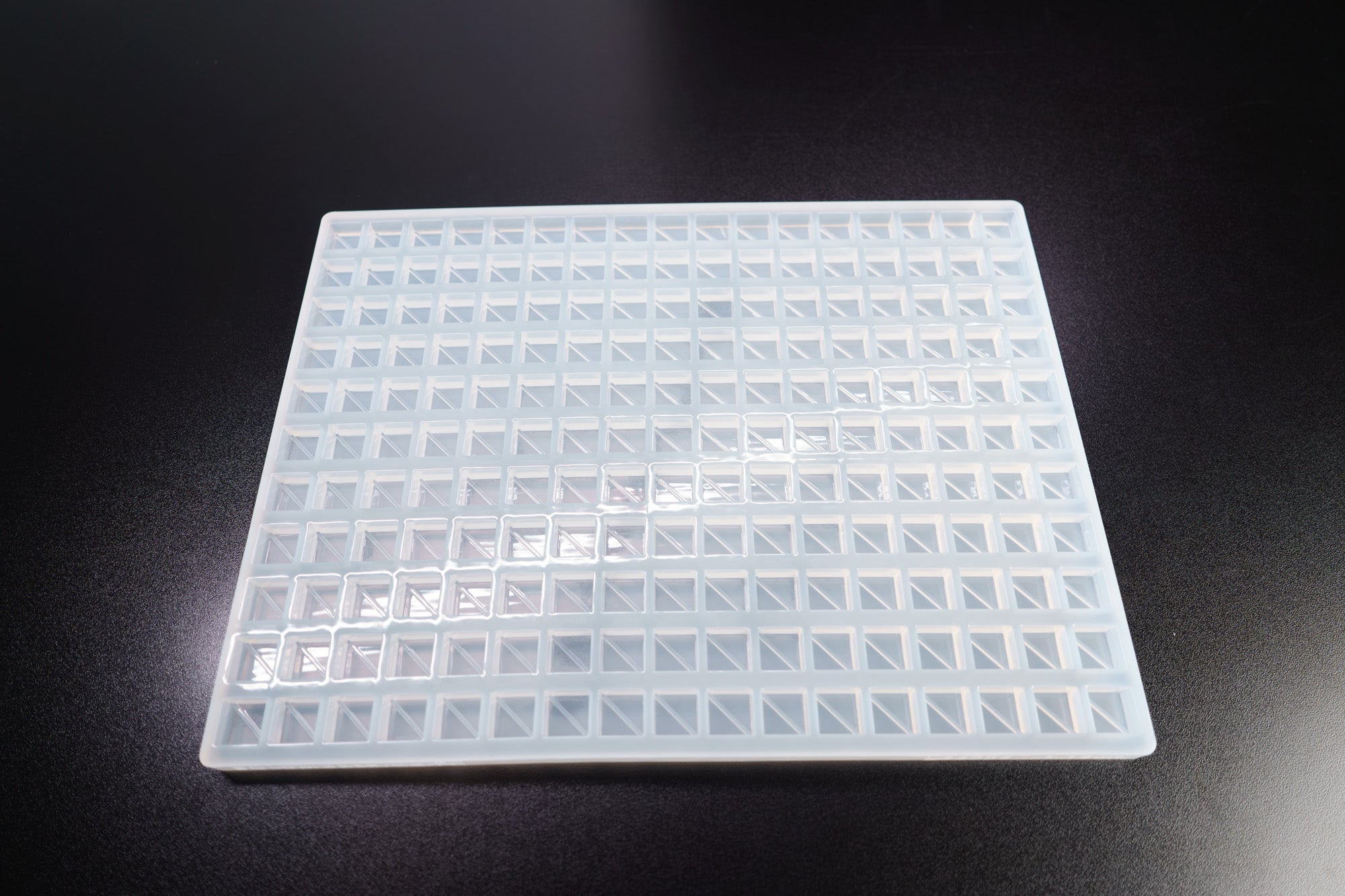 3mL Multidose Square Candy Depositor Mold - 187 Cavities - 24004