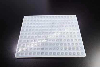 3mL Multidose Square Candy Depositor Mold - 187 Cavities - 24004