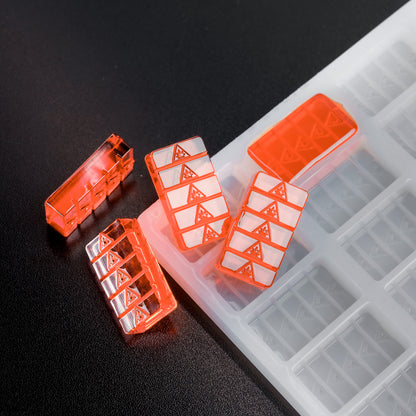 8mL Multidose™ Rectangle Candy Mold - New Jersey THC Symbol - 88 Cavities - 24035