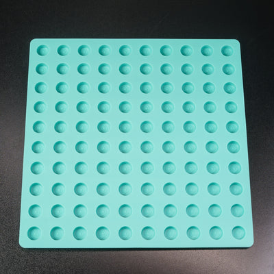 4mL Circle UltraFlex Depositor Mold - MA, ME, RI, VT THC Symbol - 100 Cavities - 24214