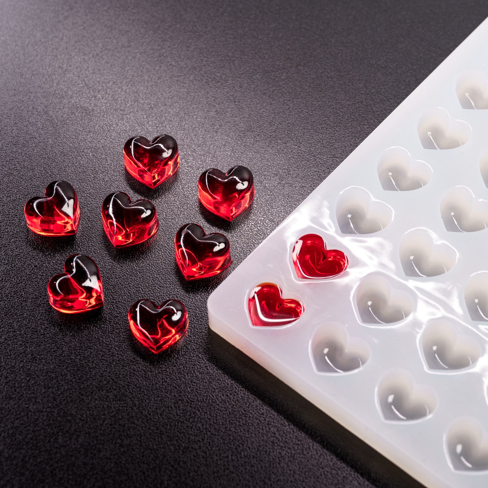 2mL Heart Candy Depositor Mold - 187 Cavities - 24127