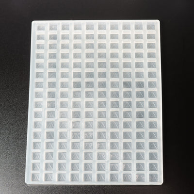 4mL Square Candy Depositor Mold - NV, MS THC Symbol - 160 Cavities - 24196