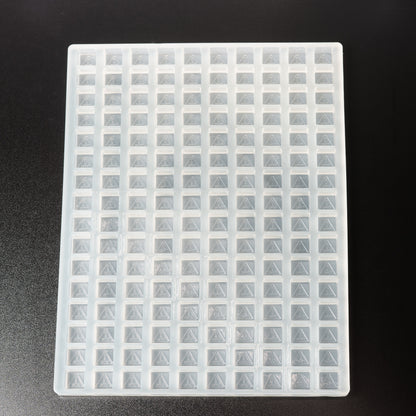 4mL Square Candy Depositor Mold - NV, MS THC Symbol - 160 Cavities - 24196