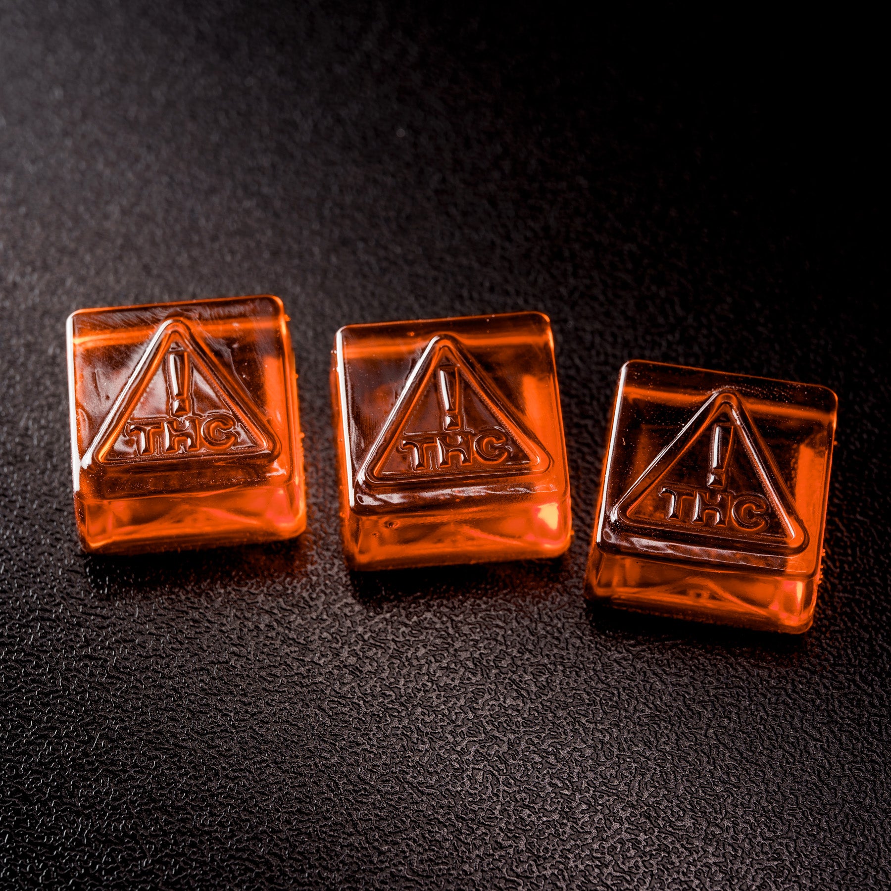 4mL Square Candy Depositor Mold - NV, MS THC Symbol - 160 Cavities - 24196