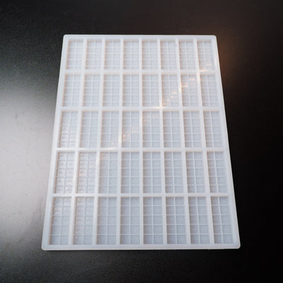 20.18mL Multidose Rectangle Candy Depositor Mold - CO, FL, NM, OH THC Symbol - 40 Cavities - 24430