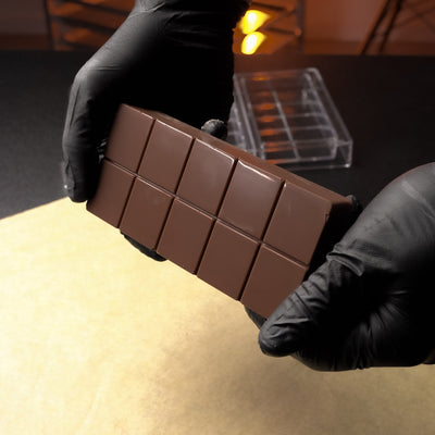 200mL 10pc Dubai Chocolate Bar Mold - 3 Bars - 23437