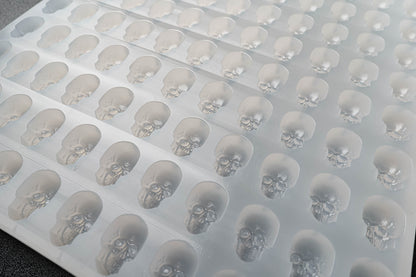 3mL Anatomical Skull Candy Depositor Mold - 132 Cavities - 23803
