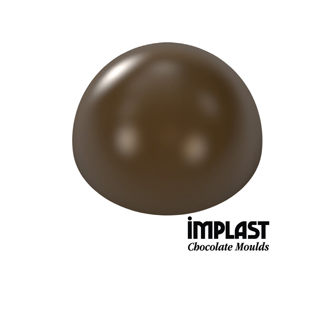4mL Dome Sphere Chocolate Mold - 36 Cavities - IM19