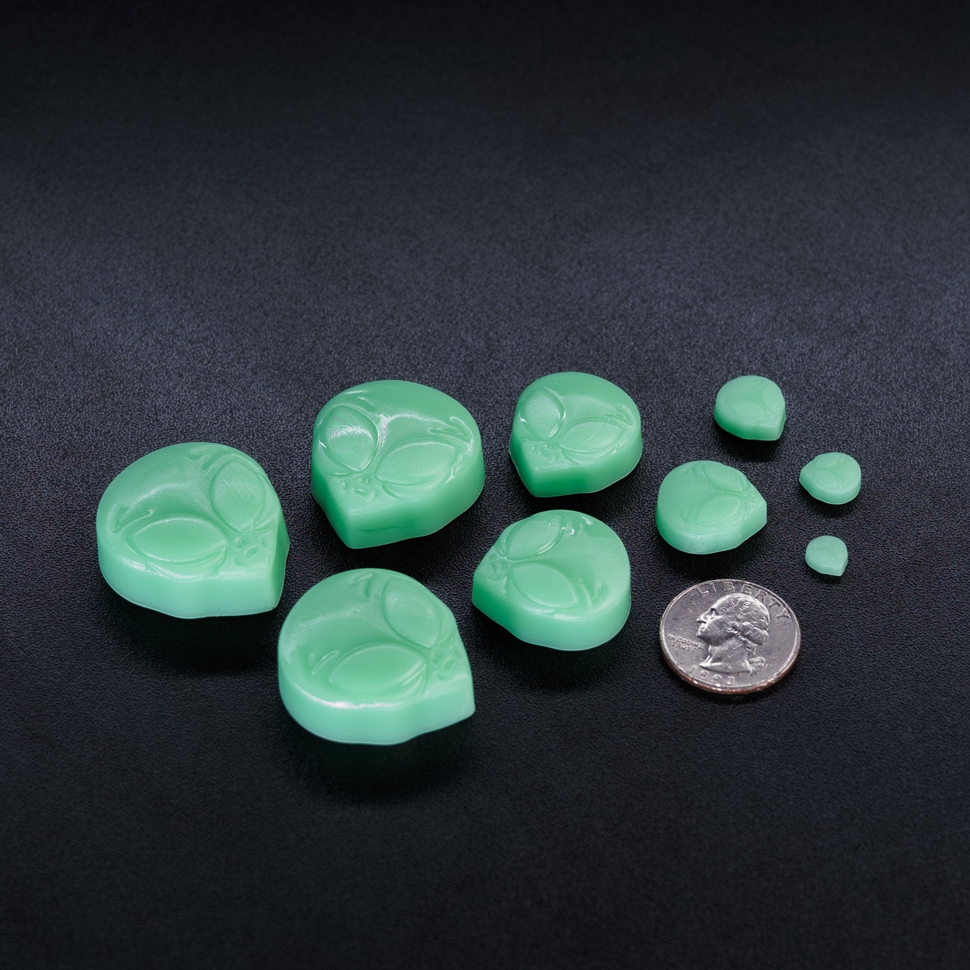 0.05mL - 10mL Alien Head Sample Mold - 18 Sizes - 23424