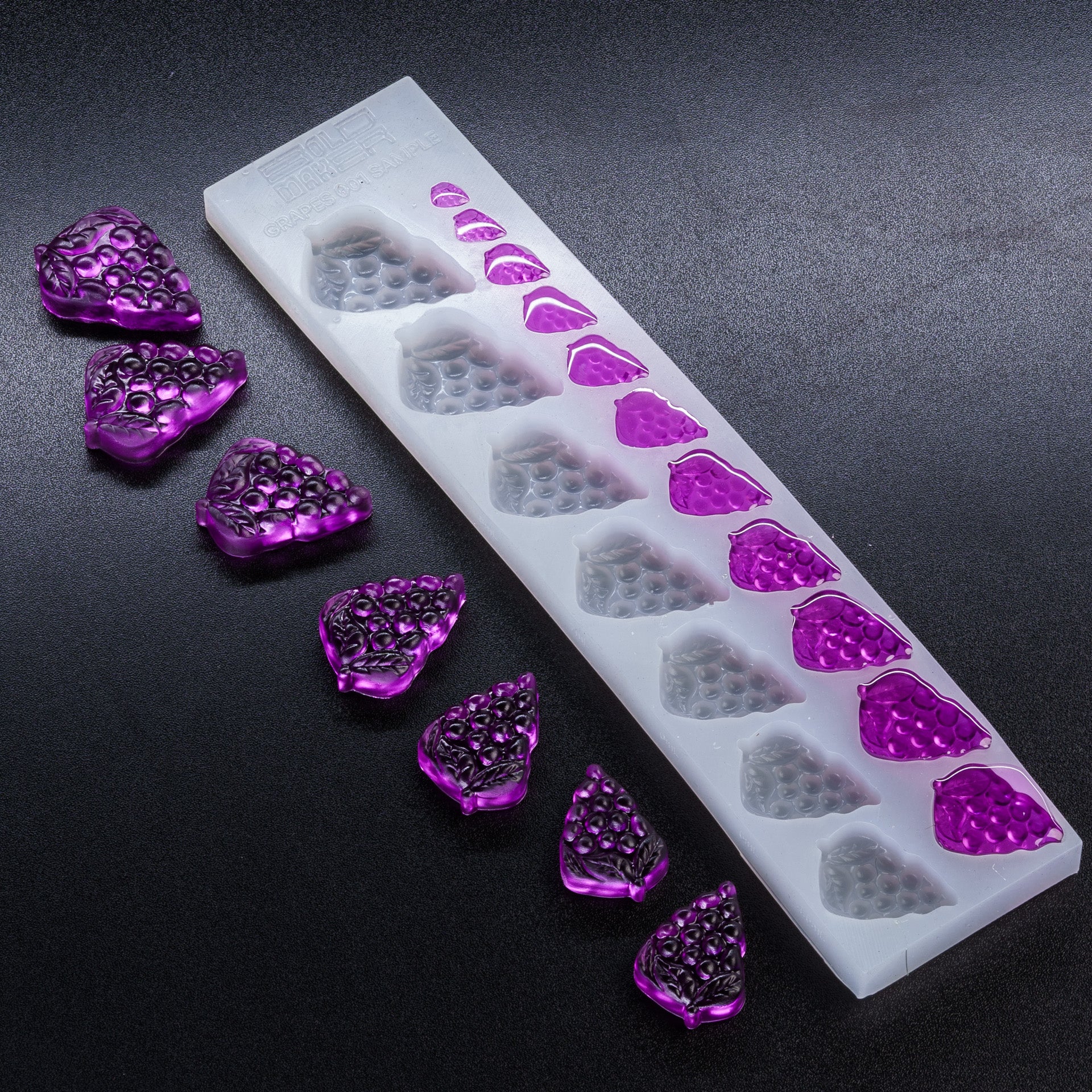 0.05mL - 10mL Grapes Bunch Sample Mold - 18 Sizes  - 23425