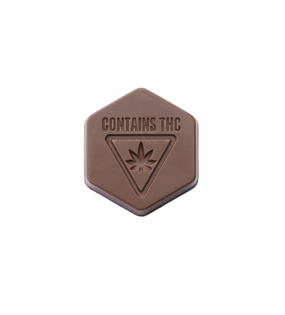 3.2mL Hexagon Chocolate Mold - Michigan THC Symbol - 36 Cavities - 22933