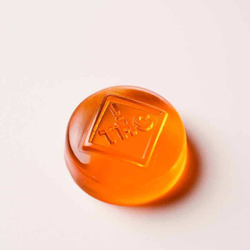 2mL Dome Candy Depositor Mold - CO, FL, NM, OH THC Symbol - Silicone - 140 Cavities - 22865