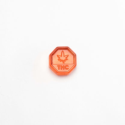 2mL Octagon Candy Depositor Mold - Canada THC Symbol - 187 Cavities - 22041