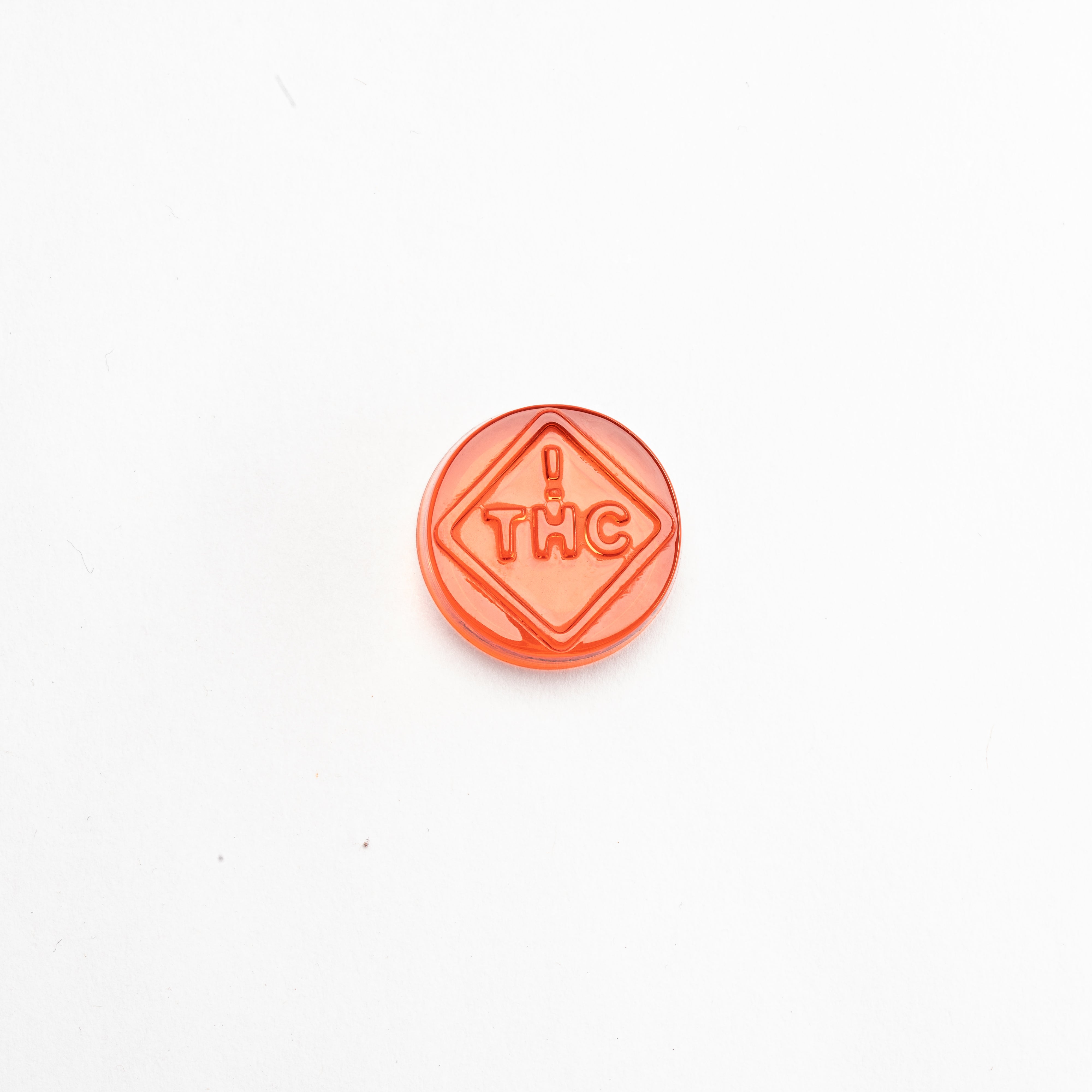 2mL Round Candy Mold - CO, FL, NM, OH THC Symbol - 165 Cavities - 22049