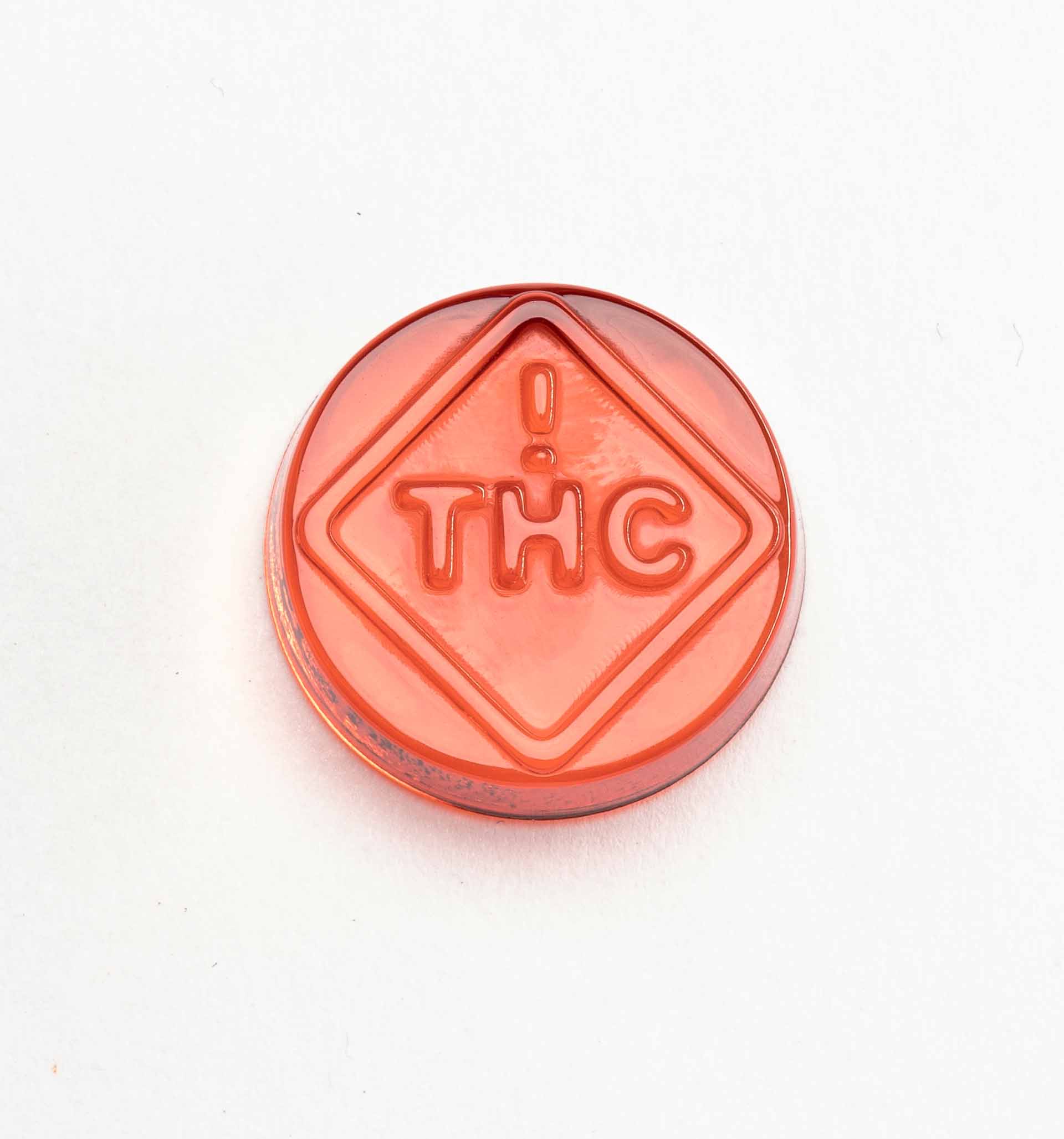 2mL Round Candy Depositor Mold - CO, FL, NM, OH THC Symbol - 150 Cavities - 22052