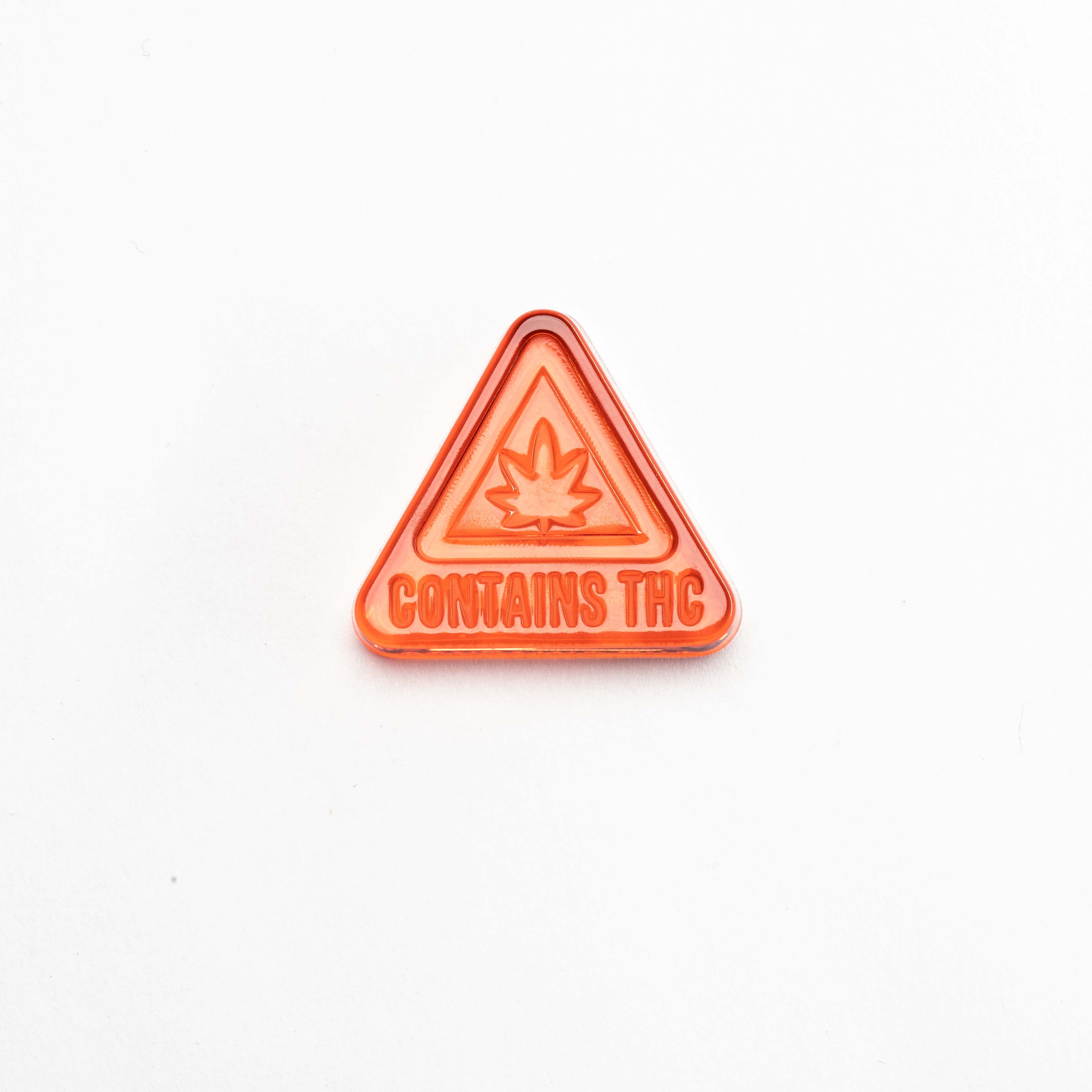 3mL Triangle Candy Mold - MA, ME, RI, VT THC Symbol - 112 Cavities - 22076