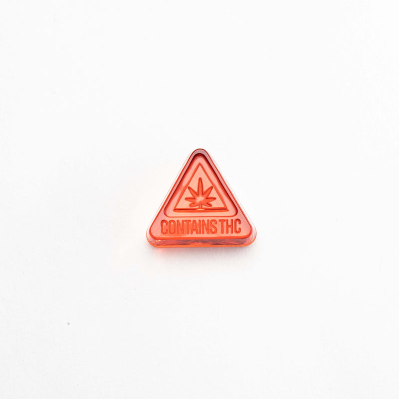 2mL Triangle Candy Mold - MA, ME, RI, VT THC Symbol - Silicone - 190 Cavities - 22066