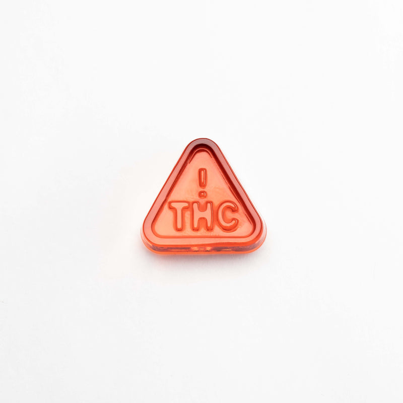 3mL Triangle Candy Depositor Mold - Nevada THC Symbol - Silicone - 135 Cavities - 22097