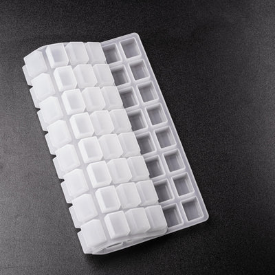 [Overstock Sale] 5.5mL Rectangle Candy Depositor Mold - Silicone - 80 Cavities - 23202