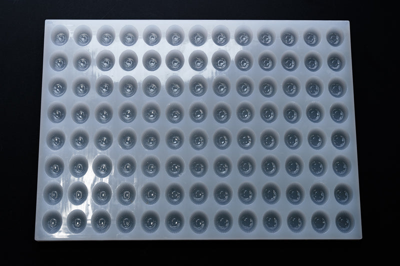 5mL Cushion Candy Depositor Silicone Mold - Plain - 104 Cavities