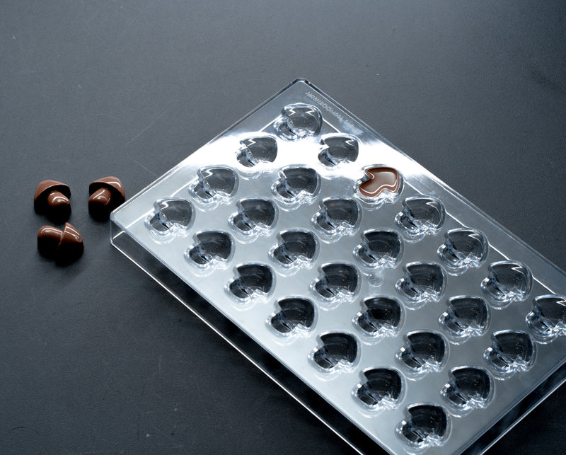 5mL Mushroom Chocolates Mold - Polycarbonate - 28 Cavities - 22942