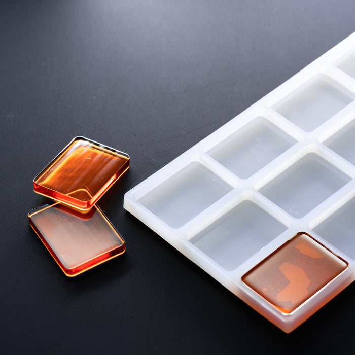 41mL Rectangle Bar Silicone Mold - Plain - 12 Cavities - SQP5 – Bold Maker