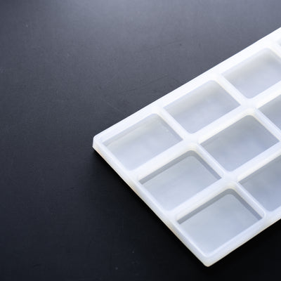 41mL Rectangle Bar Candy Mold - 12 Cavities - 22178