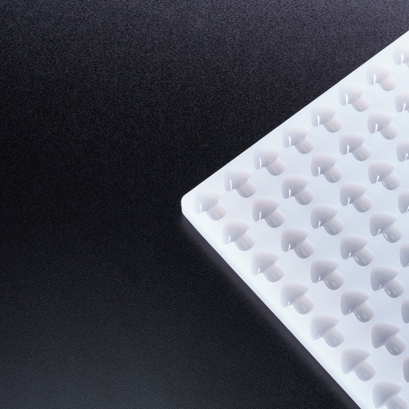 5mL Mushroom Candy Depositor Silicone Mold - Plain - 96 Cavities - SDN18