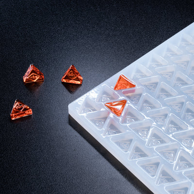 2mL Triangle Candy Depositor Mold - CO, FL, NM, OH THC Symbol - 240 Cavities - 22057