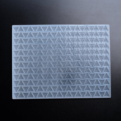 2mL Triangle Candy Depositor Mold - CO, FL, NM, OH THC Symbol - 240 Cavities - 22057