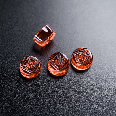 2.7mL Round Candy Depositor Mold - CO, FL, NM, OH THC Symbol - 156 Cavities - 22198