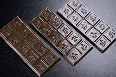 50mL 10pc Chocolate Bar Mold - Mushroom Symbol - 4 Bars - 22940