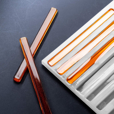 15mLRopeCandyGummyDepositorMoldPlain22Cavities100PercentPlatinumSiliconeOrangeGummies