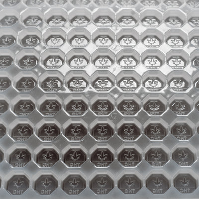OCTAGON THC CANDY MOLD - 5.0cc CANADA THC SYMBOL 108 CAVITY PLATINUM SILICONE FOOD GRADE MOLD PS53 - Bold Maker