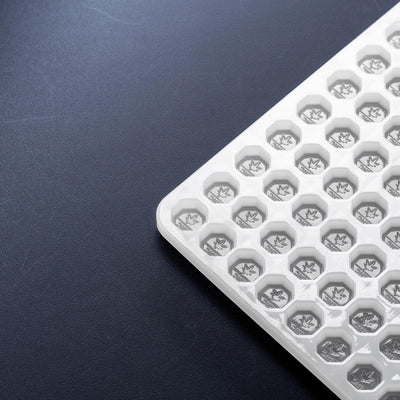 2mLOctagonCandyGummyDepositorMoldCanadaTHCSymbol187Cavities100PercentPlatinumSilicone