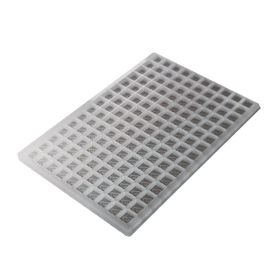 3.5mL Square Candy Depositor Mold - MA, ME, RI, VT THC Symbol - 150 Cavities - 22062